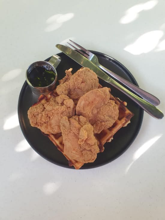 Fried Chicken Waffle