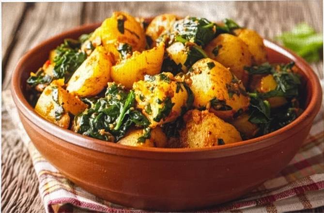 Aloo Palak