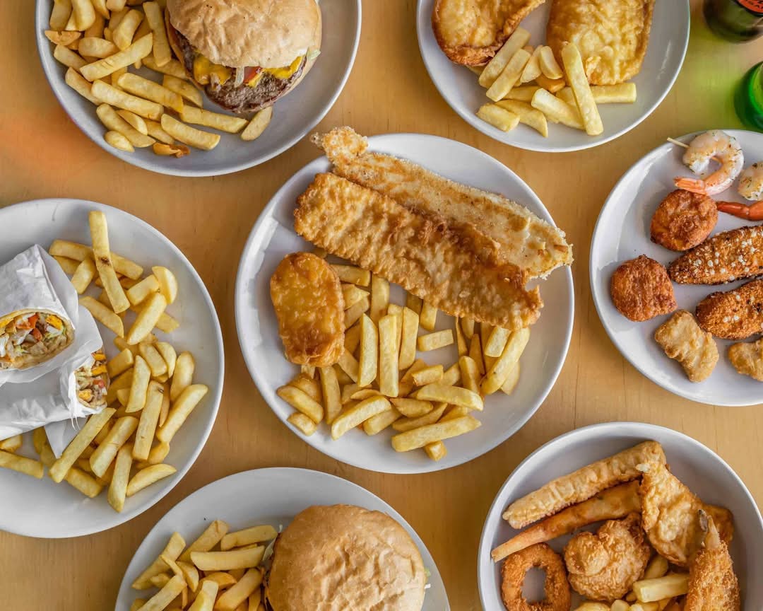 Trackside fish and chips / cafe cover