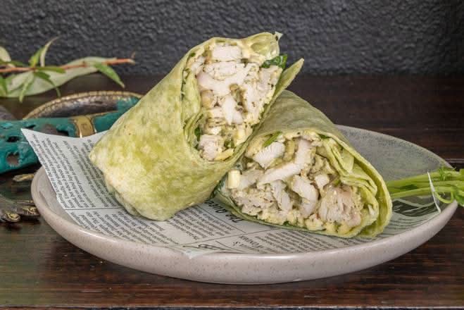 Pesto Chicken Wrap