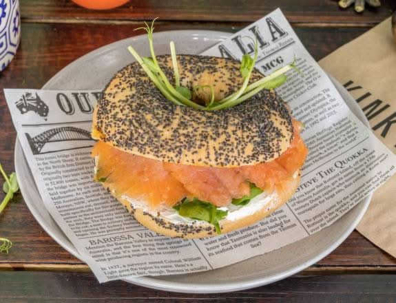Smoked Salmon Bagel
