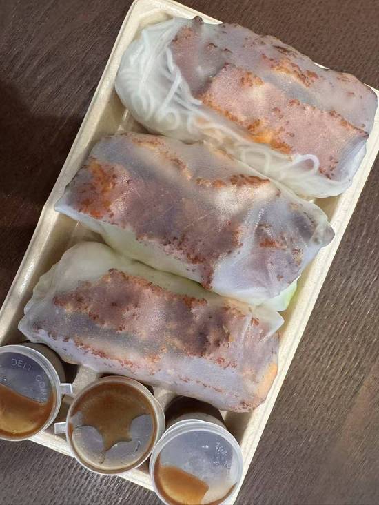 Katsu Chicken rice paper roll-3 rolls