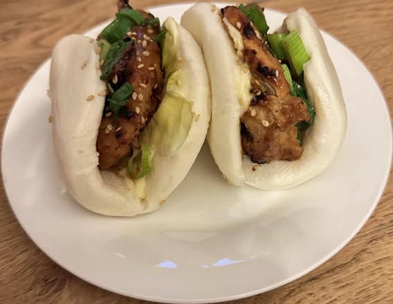 Teriyaki Chicken Bao Sliders