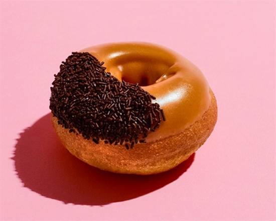 Caramel Iced Cake Donut
