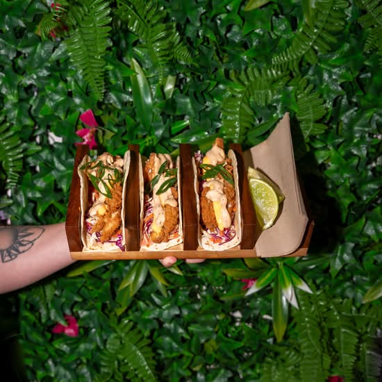 Fried Chicken Tacos