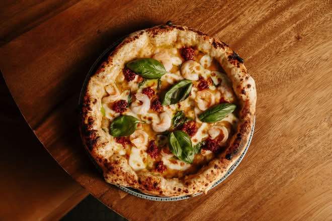 Gamberi Pizza