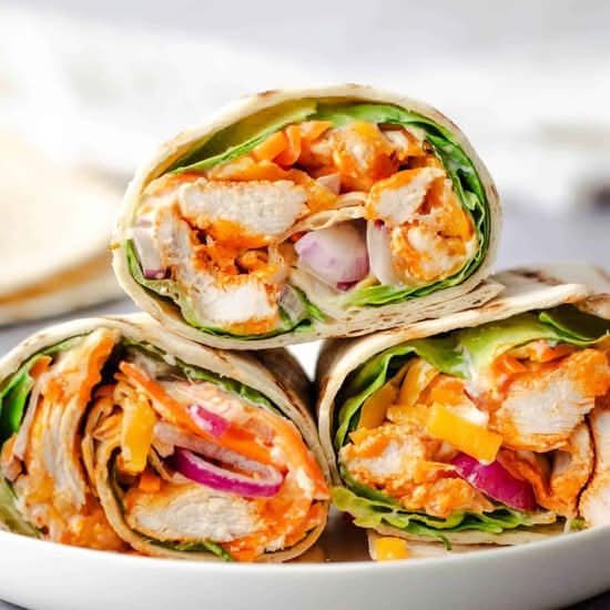 Spicy Chicken Wrap