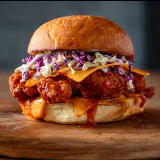 Buffalo Chicken Burger 🌶️