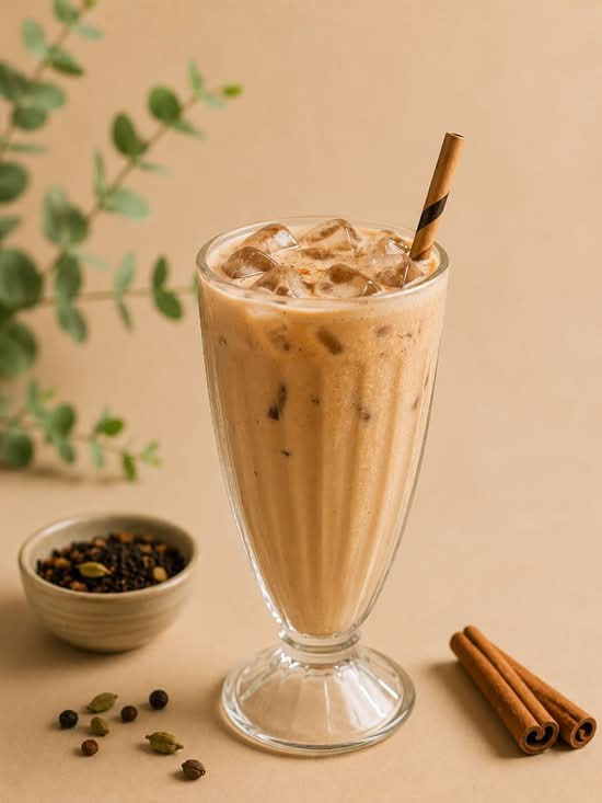 Iced Dirty chai