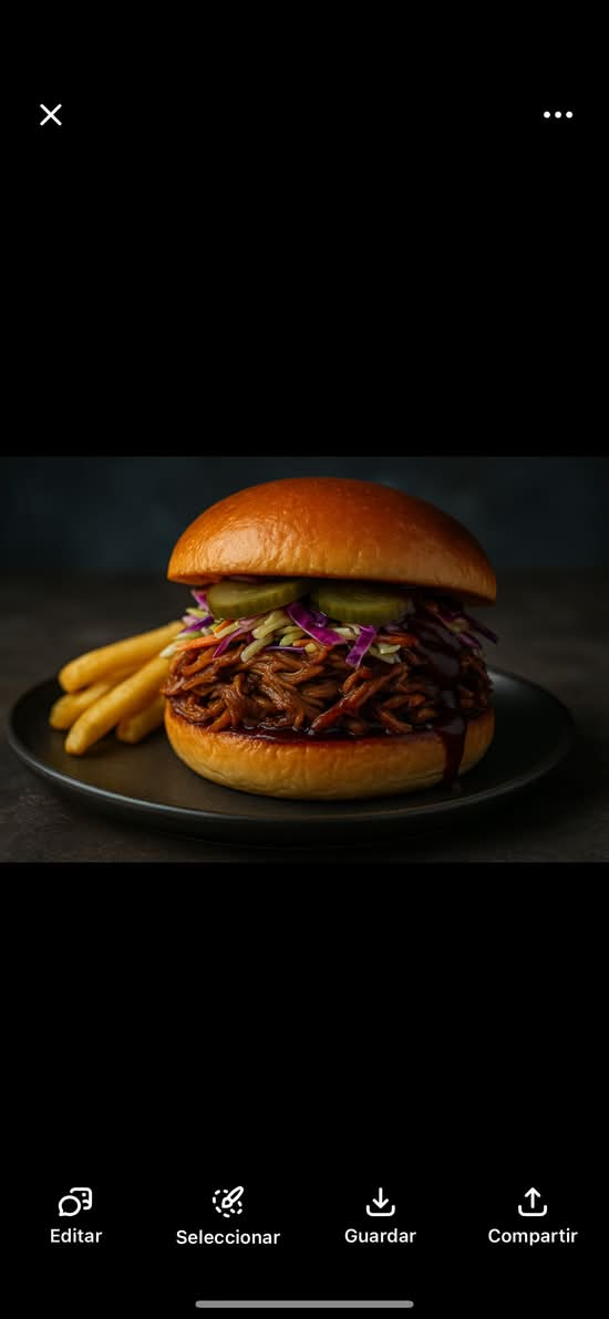 Pulled Pork Burger