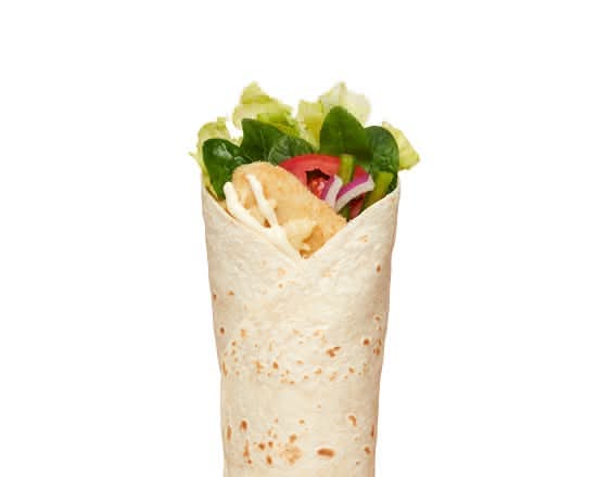 Chicken Schnitzel Wrap