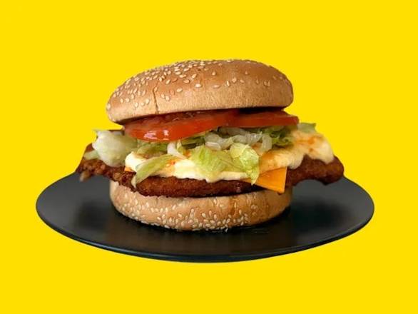 Sweet Chilli Schnitzel Burger