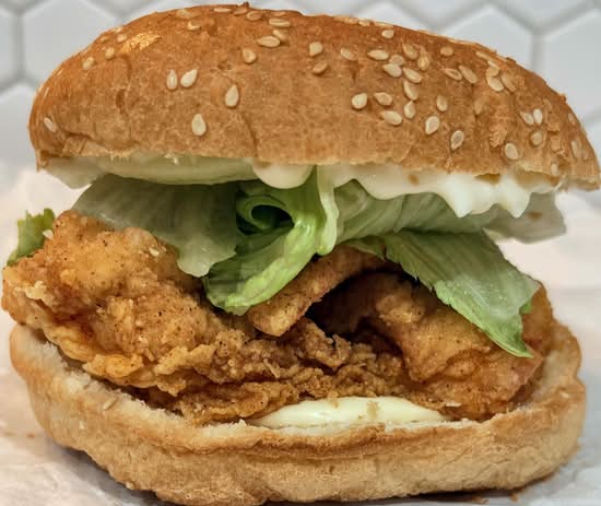 Crunchy Chicken Burger