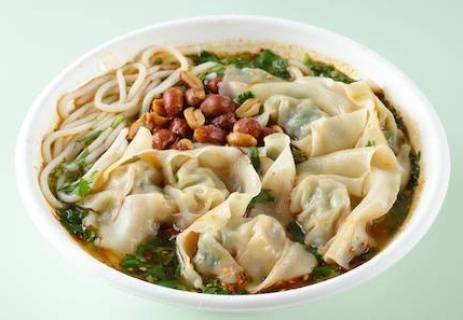 Best in Town Hot and Sour Wonton Noodle Soup
