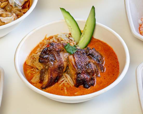 Must Try Char Siu Chicken Laksa