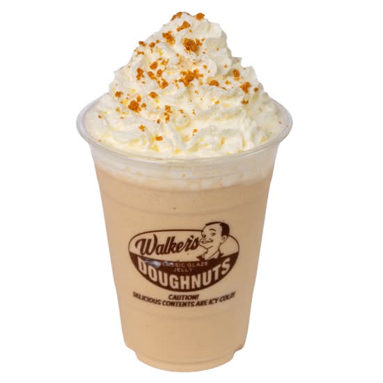 White Choc Biscoff Frappe