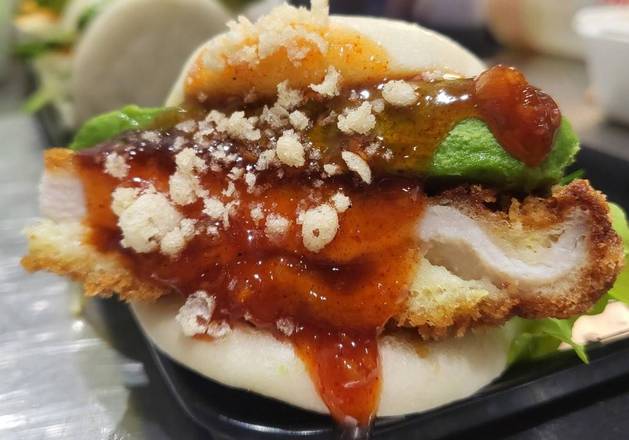 Sweet n Sour Chicken Bao Bun