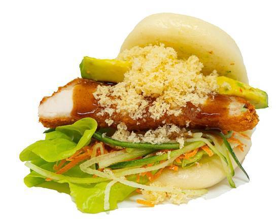 Crispy Chicken Bao Bun