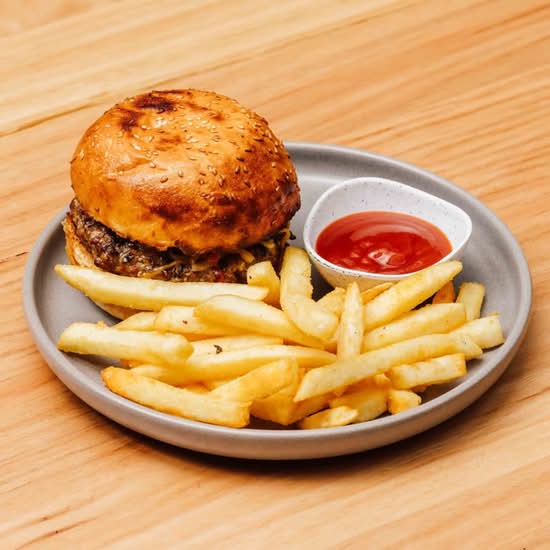 Kids Cheeseburger & Chips