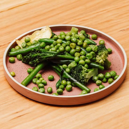 Seasonal Steamed Vegetables