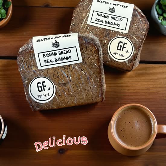 Banana Bread : GF NF
