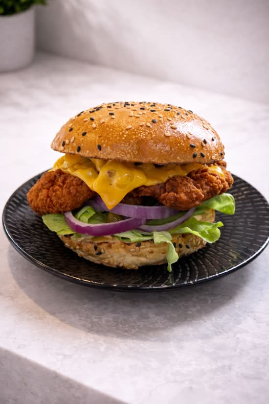 Southern Fried Chicken Burger