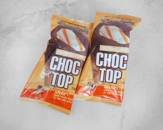 Salted Caramel Choc Top