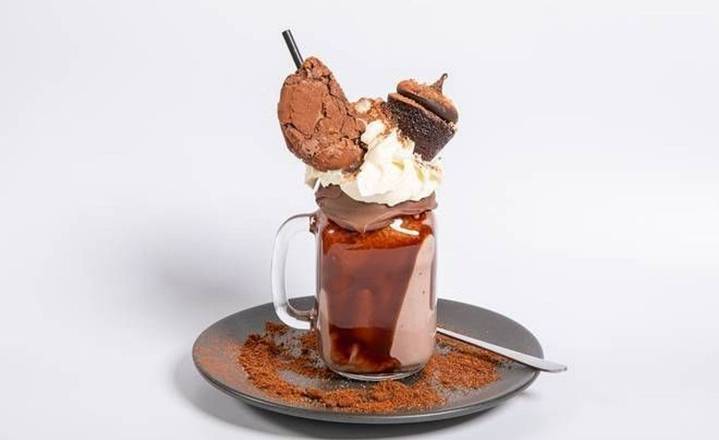 Nutella Chocolate Brownie Supershake
