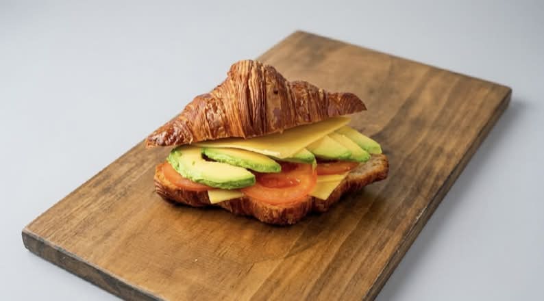 Tomato and Avocado Croissant
