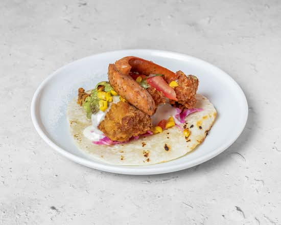 Chicken and Chorizo Taco