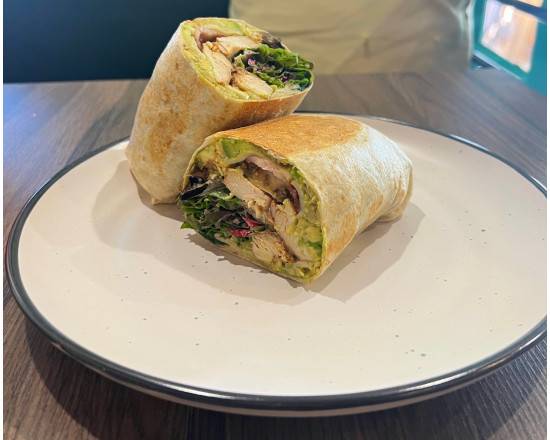 Grilled Chicken & Avo Wrap