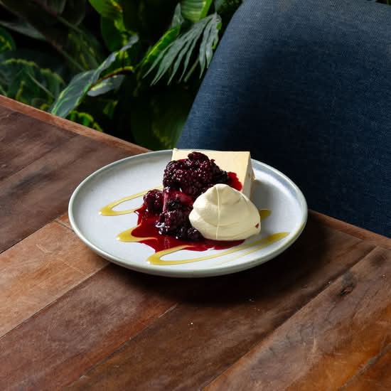 Baked New York Cheesecake