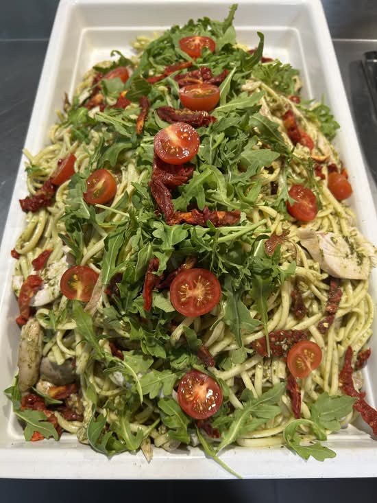 Linguini Chicken Pesto (cold)