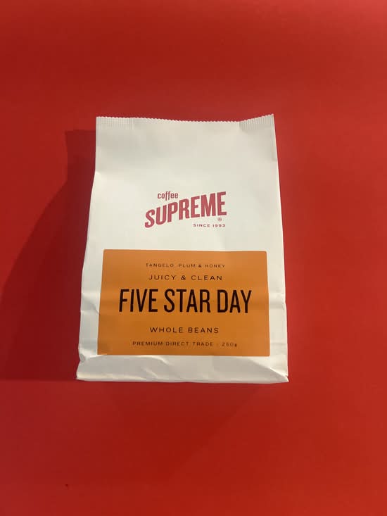 Retail Five star coffee beans - 250g