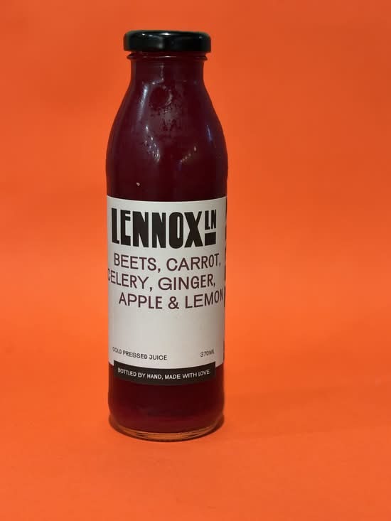 Beet, Apple, Ginger, Lemon, Celery Cold Pressed Juice