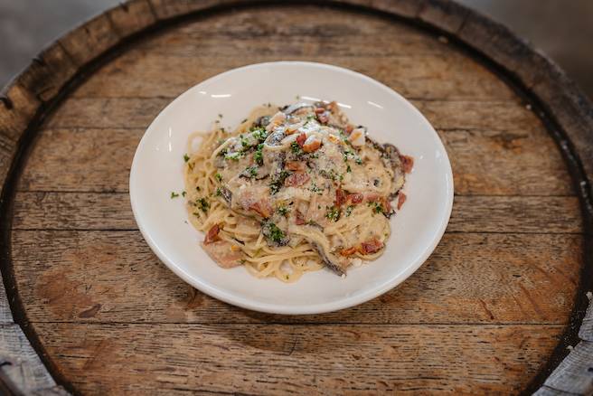 Spaghetti Carbonara Funghi FAMILY