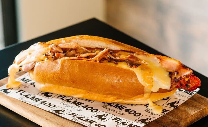Cheesy Bacon Chardog