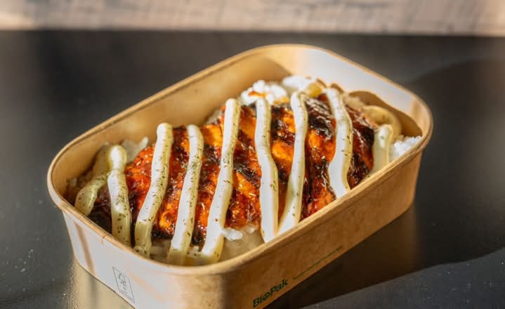 Char-Grilled Chicken Rice Box