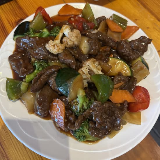 45. Beef with Mongolian Sauce