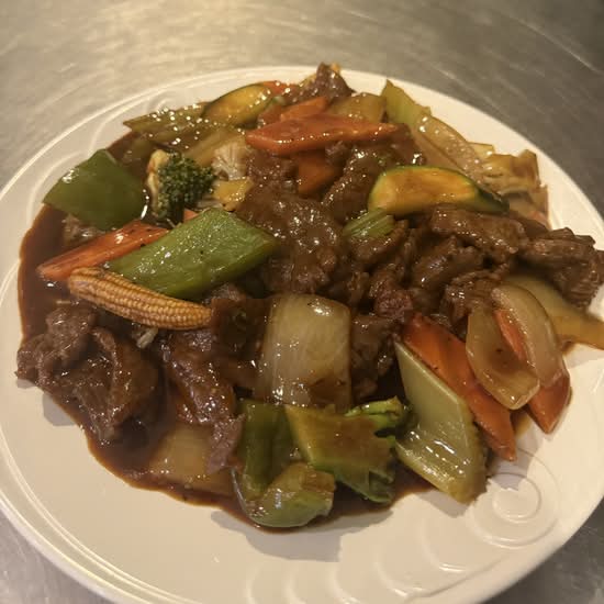 48. Beef with Black Pepper Sauce