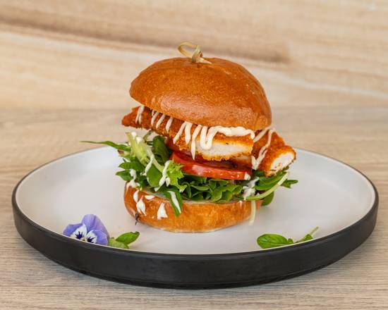 Chicken Schnitzel Burger