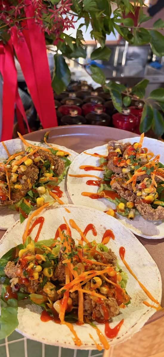 Alley Fried Chicken soft taco (3)