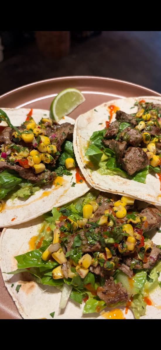Chimichurri Steak soft taco (3)