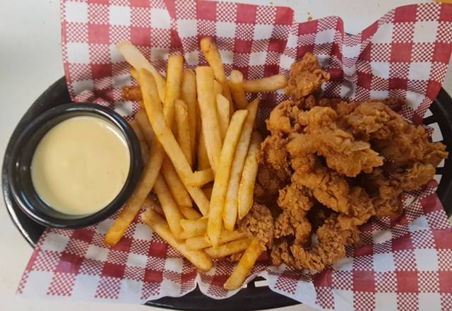 Kids Chicken Strips and Fries