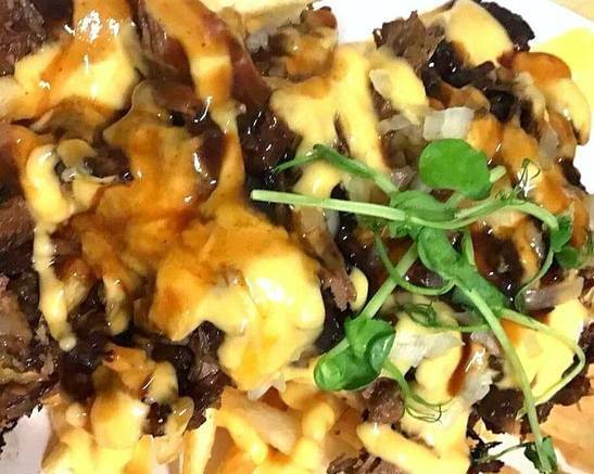 Pulled Pork Adobo Loaded Fries