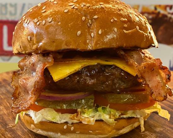 Kevin Footloose Bacon Burger