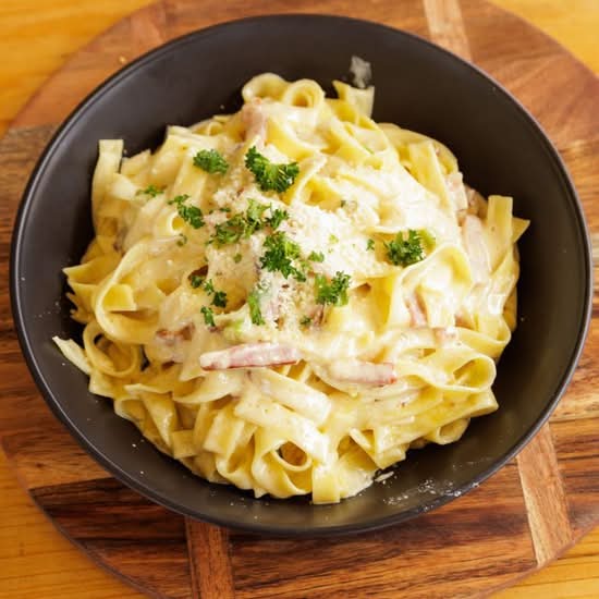 Fettucine Carbonara