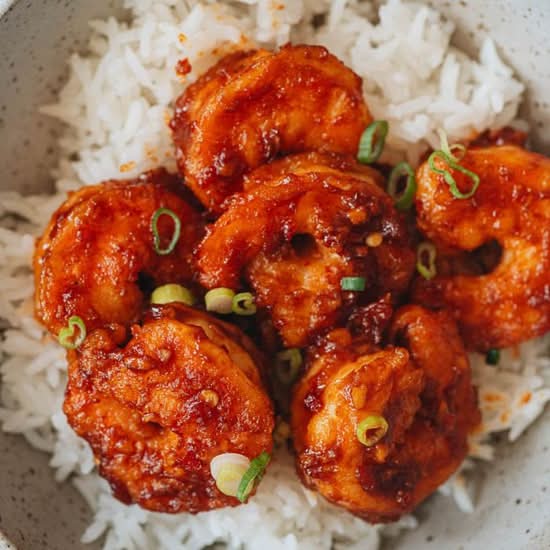Red Chilli Prawns