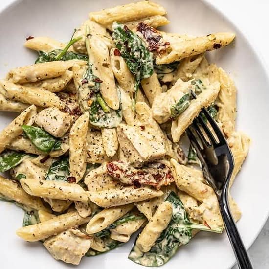 Chicken And Penne Pesto