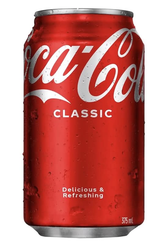 Coke can 375ml